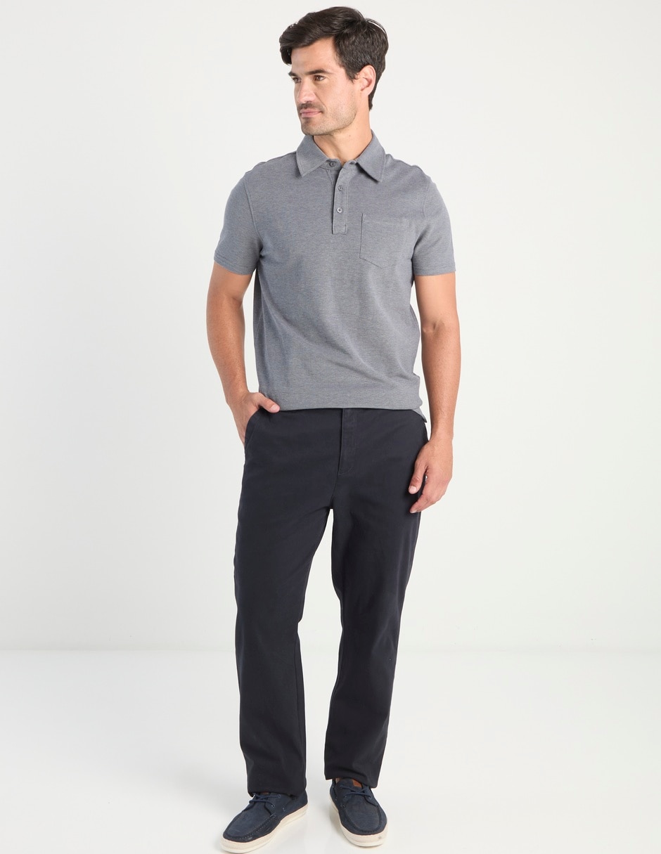 Pantalón chino slim de algodón para hombre 3
