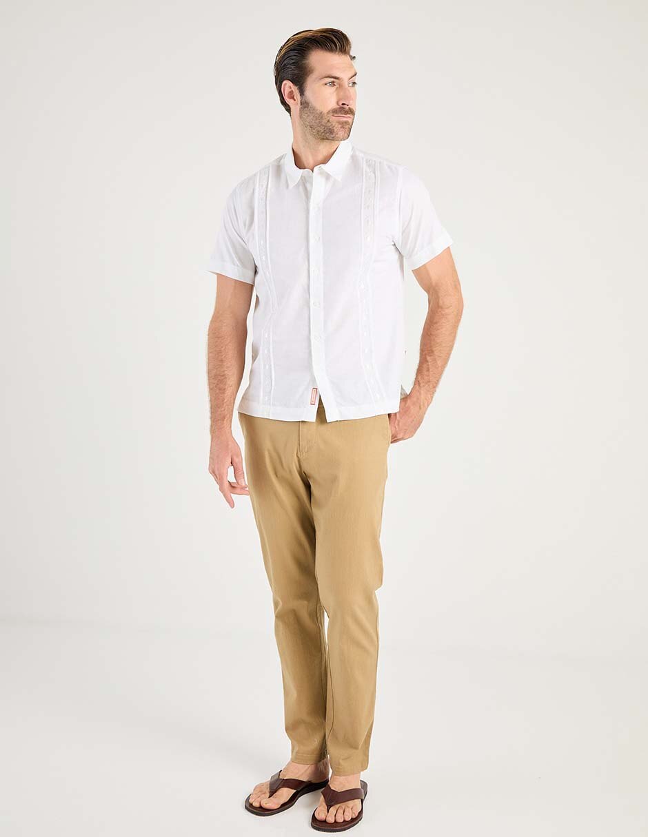 Guayabera manga corta para hombre 3