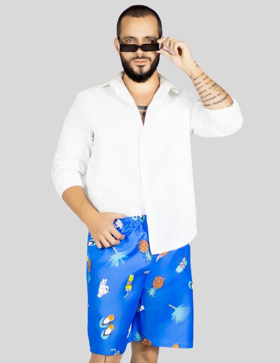Traje de baño con bolsillos para hombre Traje de baño con bolsillos para hombre