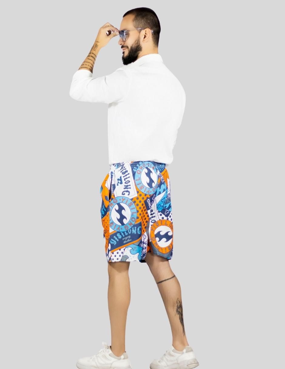 Traje de baño con bolsillos para hombre 5