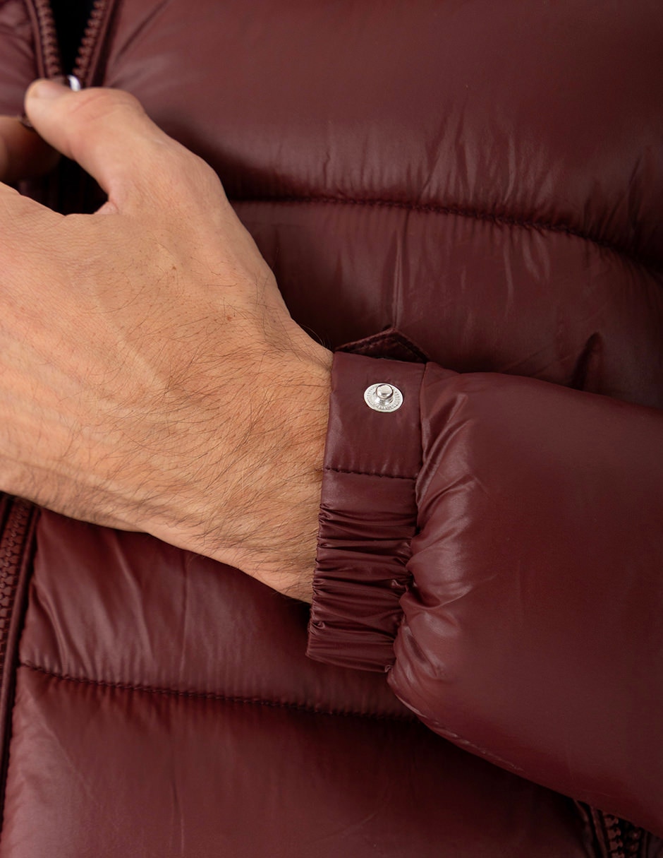 Chamarra acolchada capitonado para hombre 5