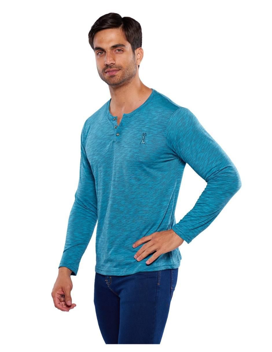 Playera Alfani Urban cuello henley para hombre
