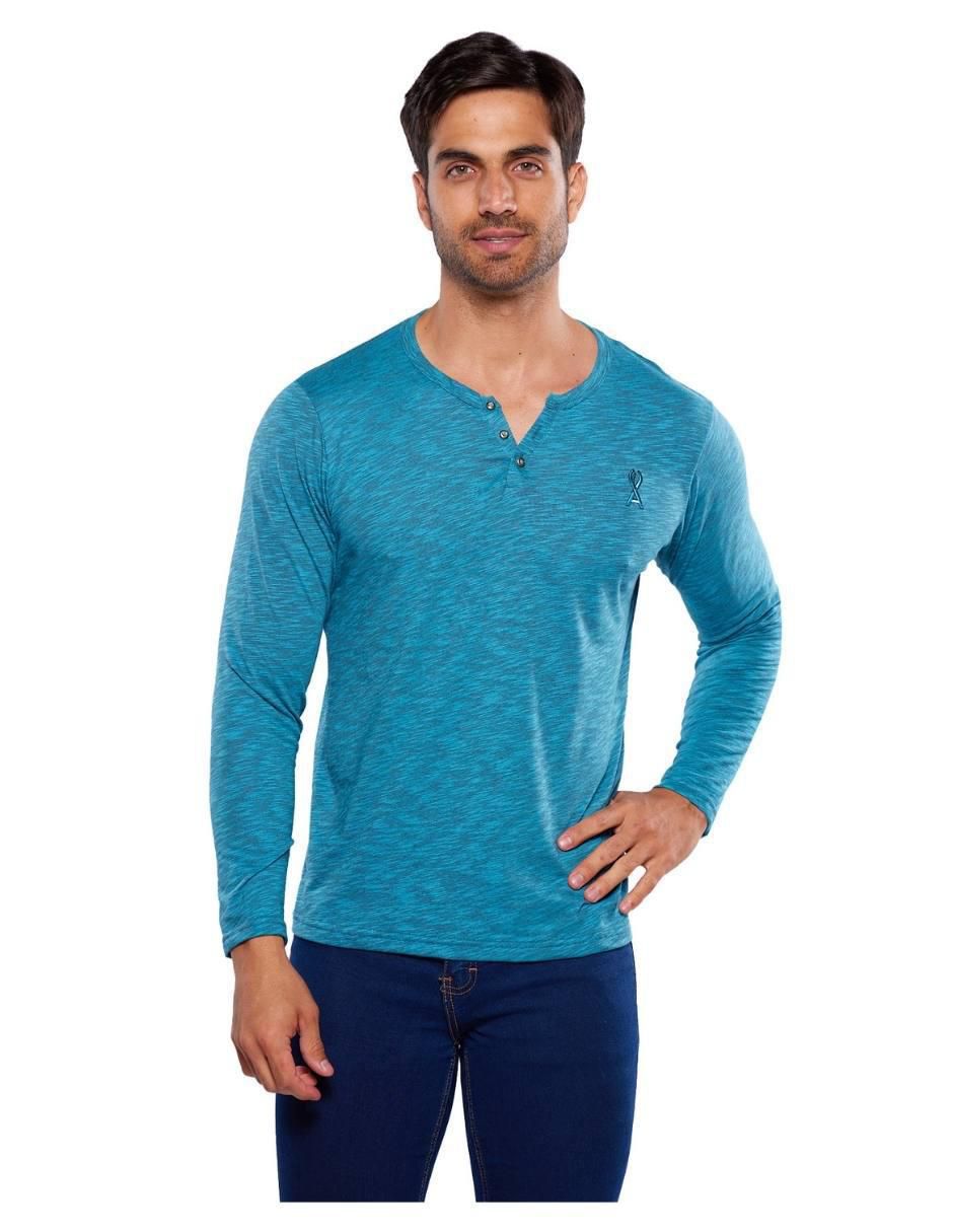 Playera Alfani Urban cuello henley para hombre