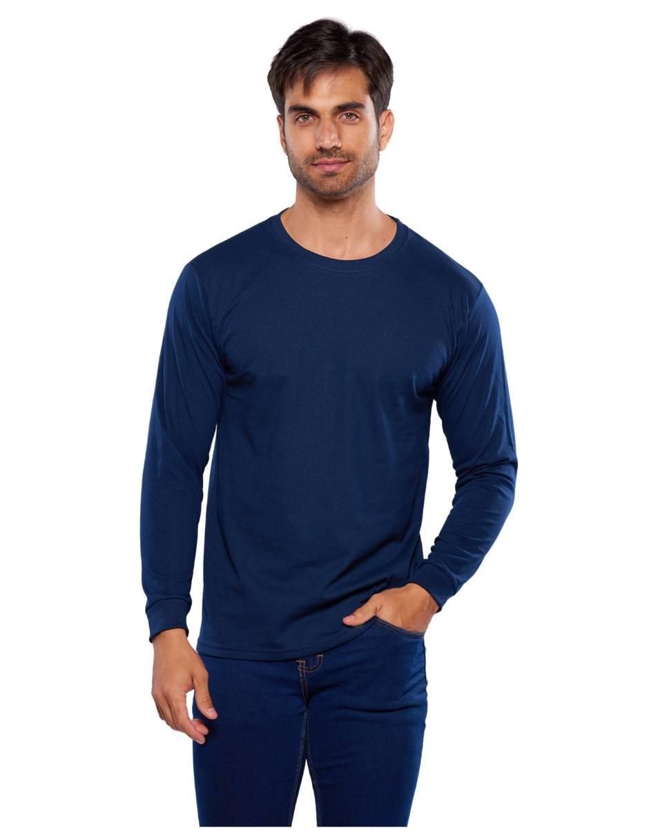 Playera cuello redondo para hombre