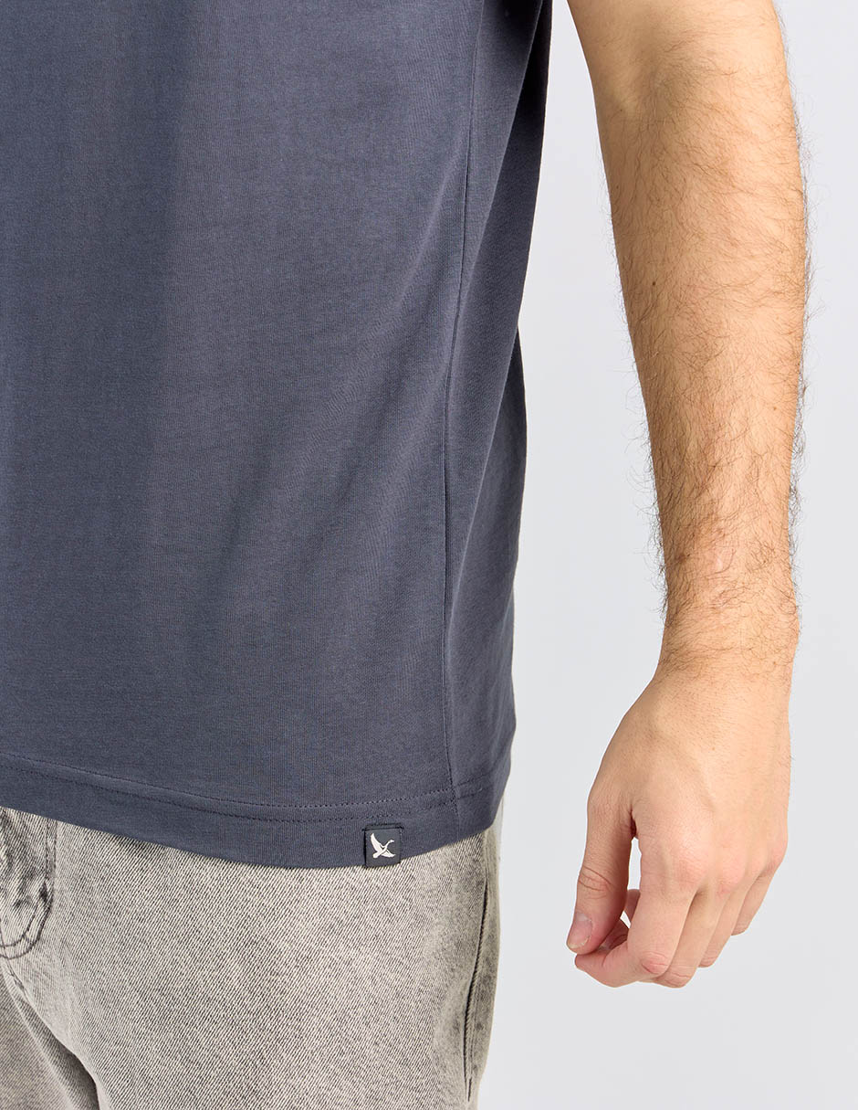 PLAYERA EDDIE BAUER EB33, G, AZUL MARINO