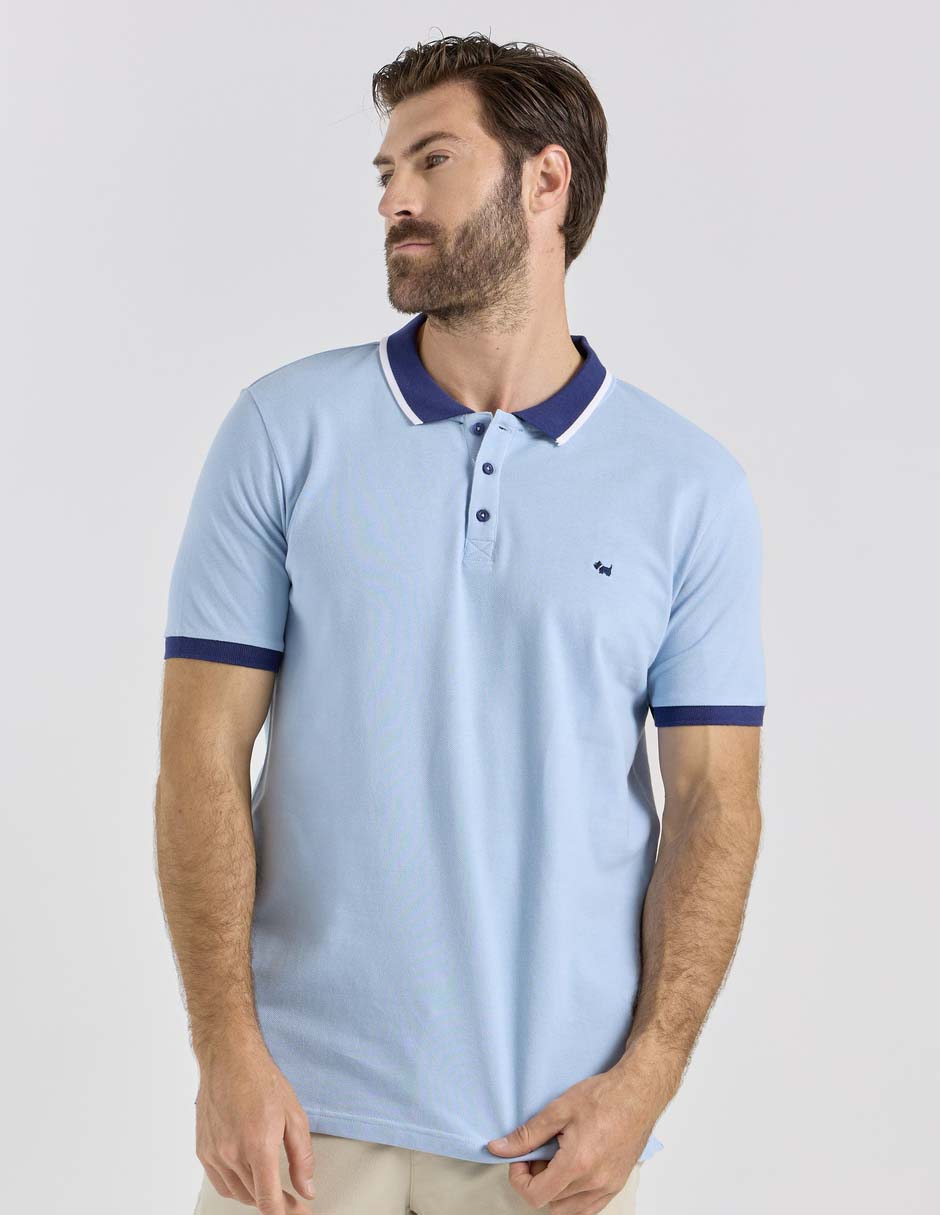 Playera tipo polo para hombre