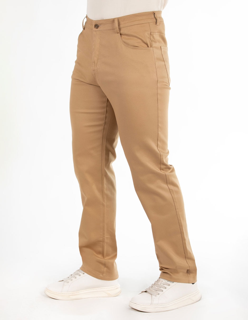 Pantalón regular de algodón para hombre 3