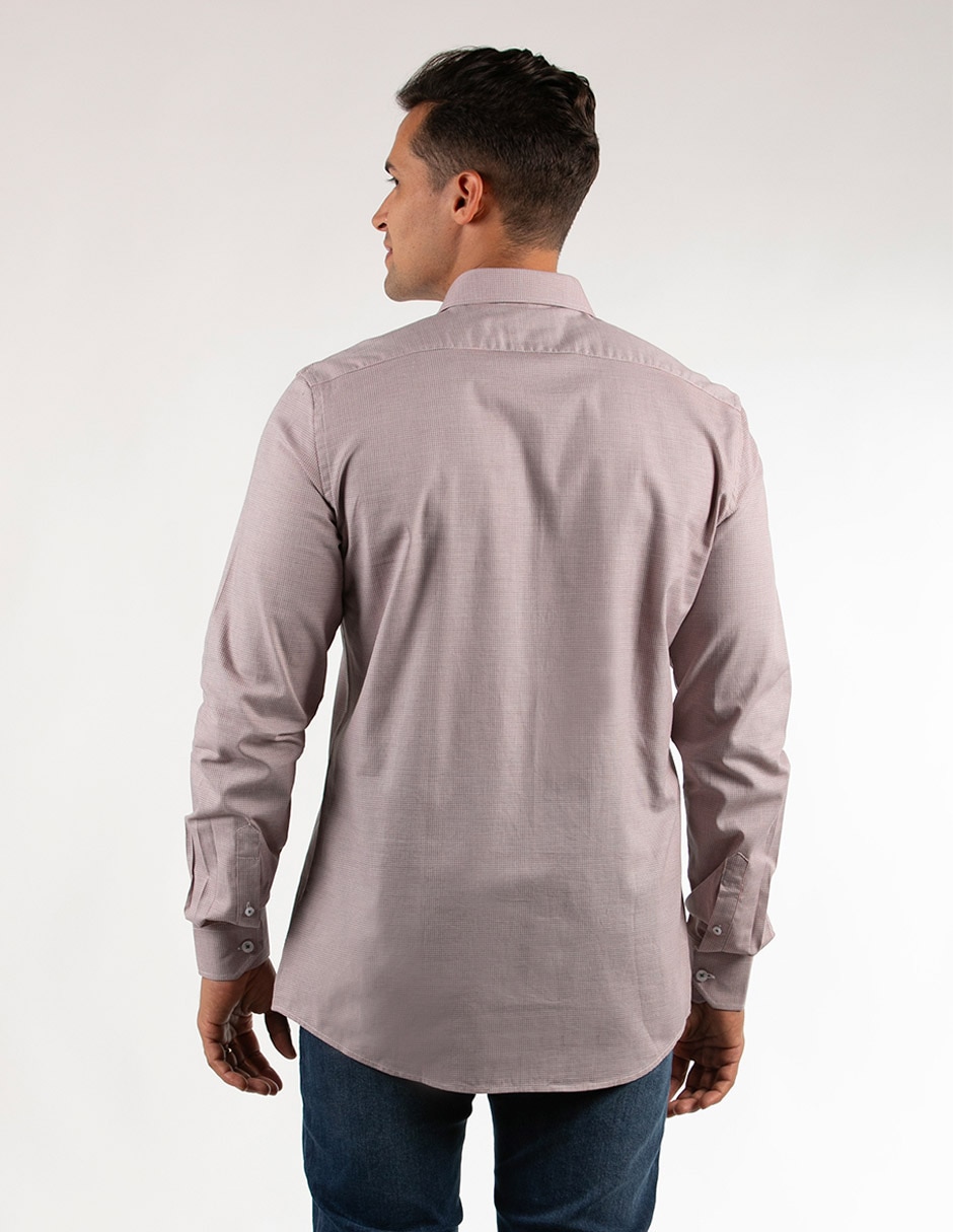 Camisa casual de algodón manga larga para hombre 2