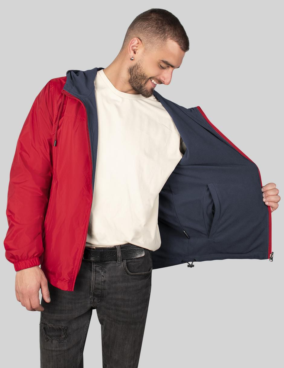 Chamarra bomber Greenlander reversible para hombre