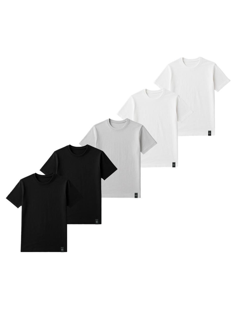 Playera cuello redondo para hombre