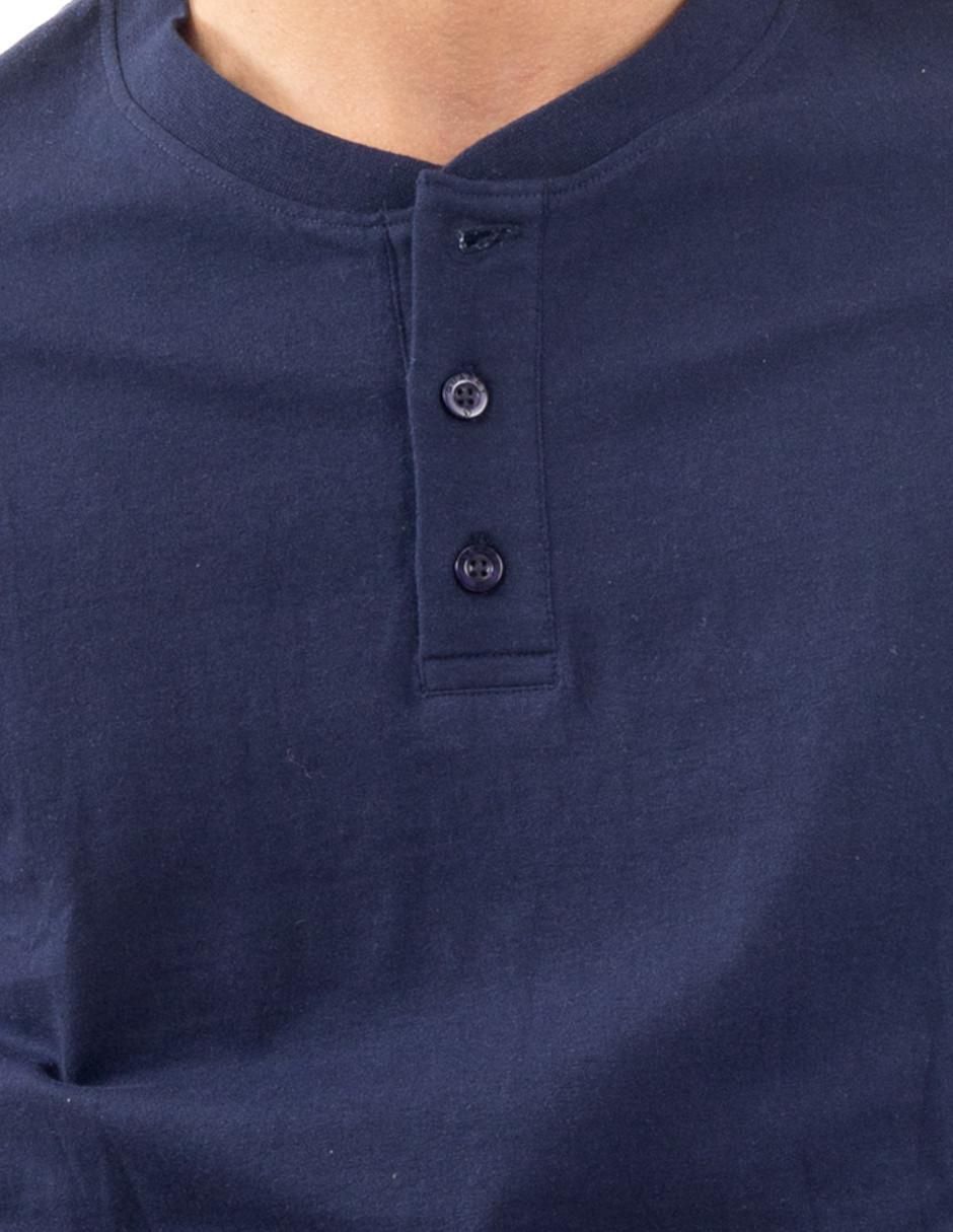 Playera pack hanley cuello henley para hombre 3