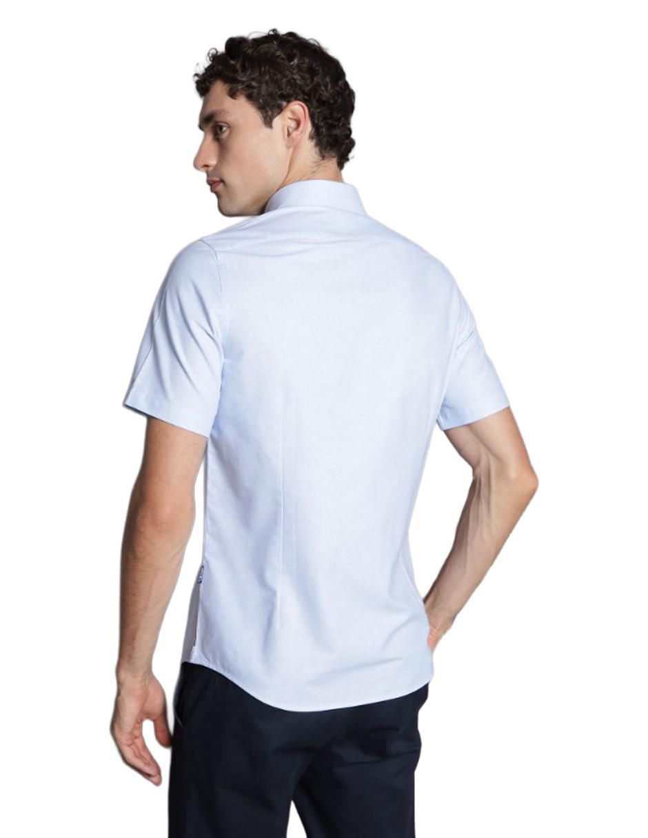Camisa casual de algodón manga corta para hombre 3