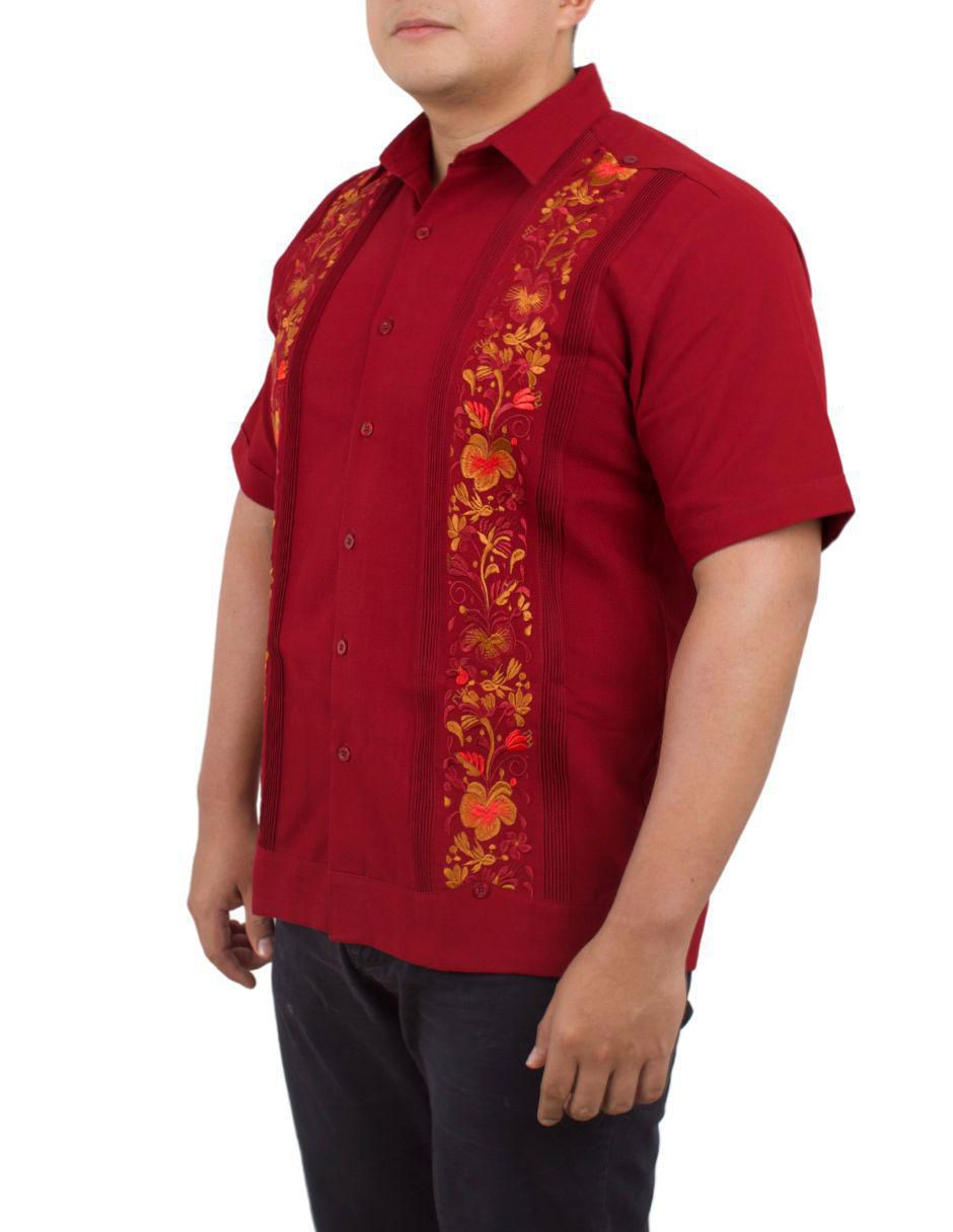 Guayabera manga corta para hombre 2
