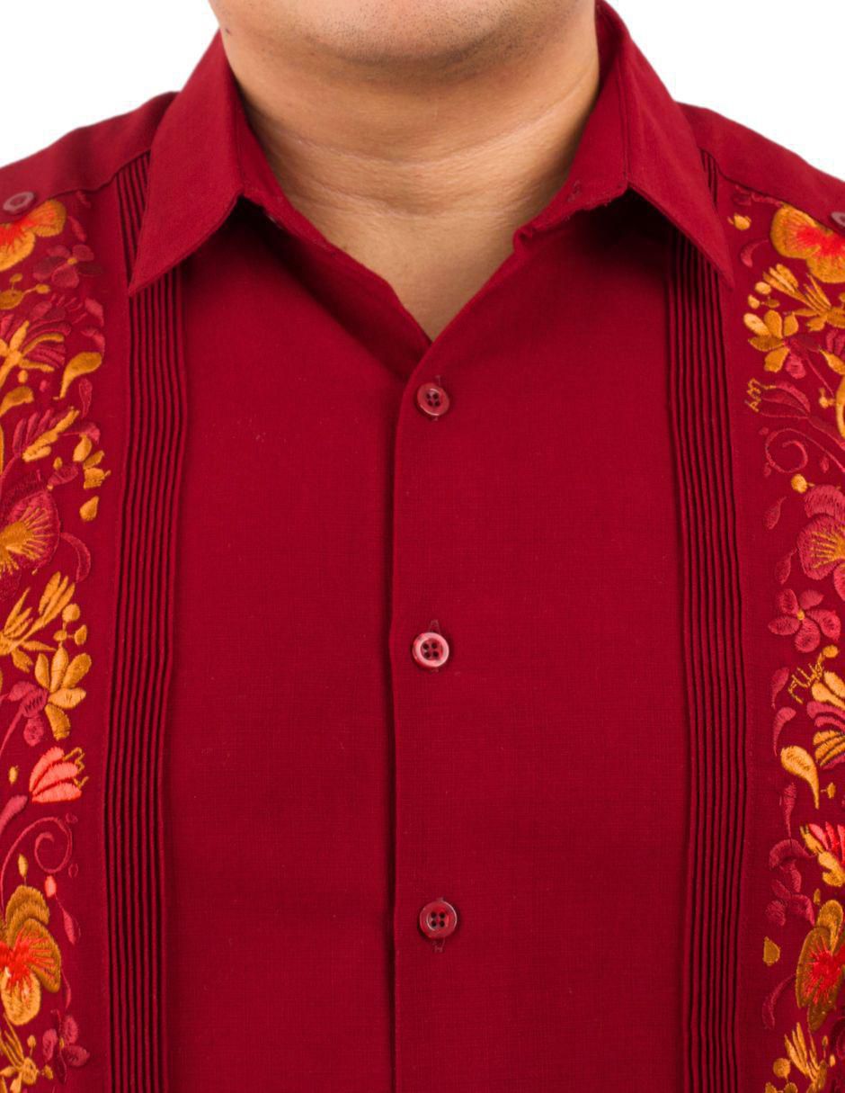 Guayabera manga corta para hombre 3