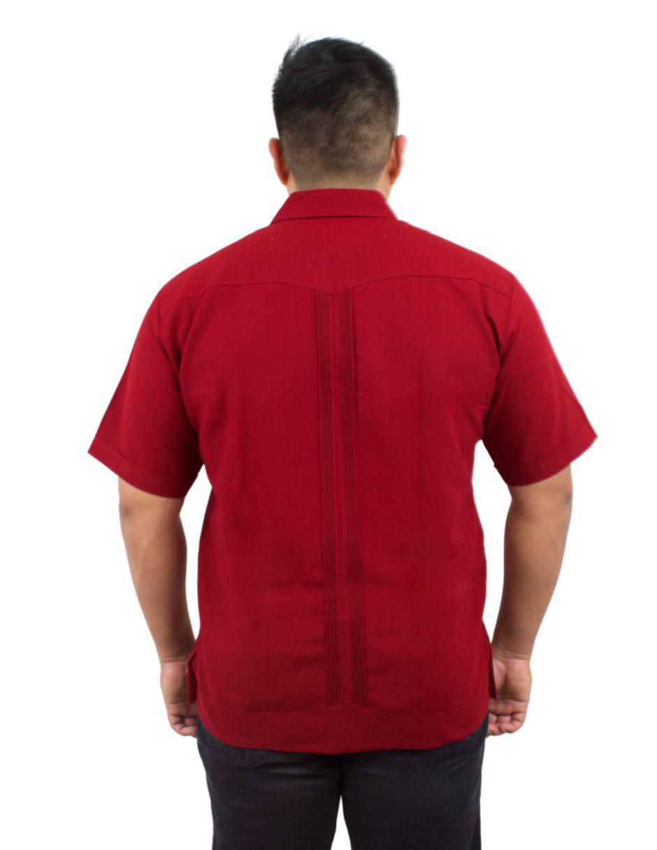 Guayabera manga corta para hombre 5