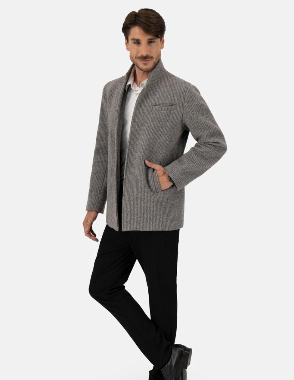Abrigo de lana impermeable para hombre 5