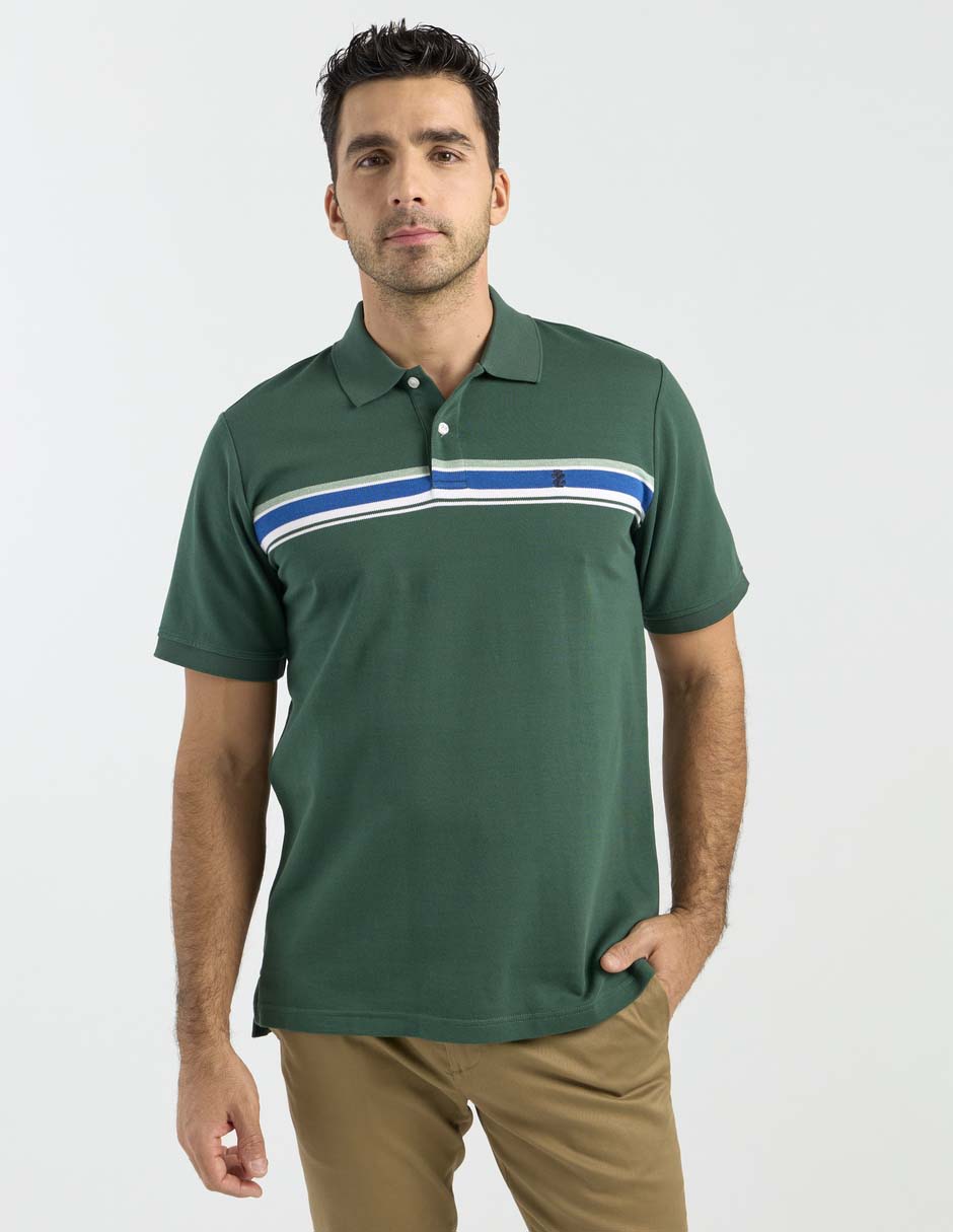 Playera tipo polo para hombre