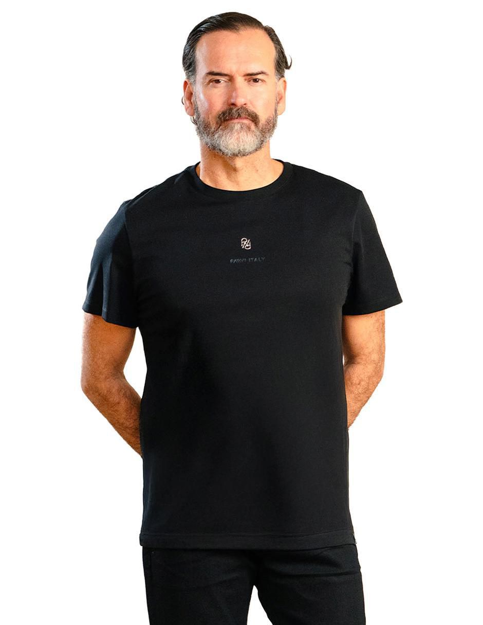 Playera cuello redondo para hombre