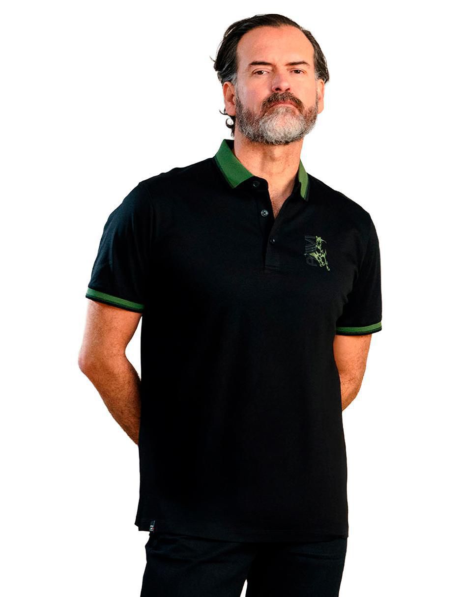 Playera tipo polo Pavi Italy para hombre