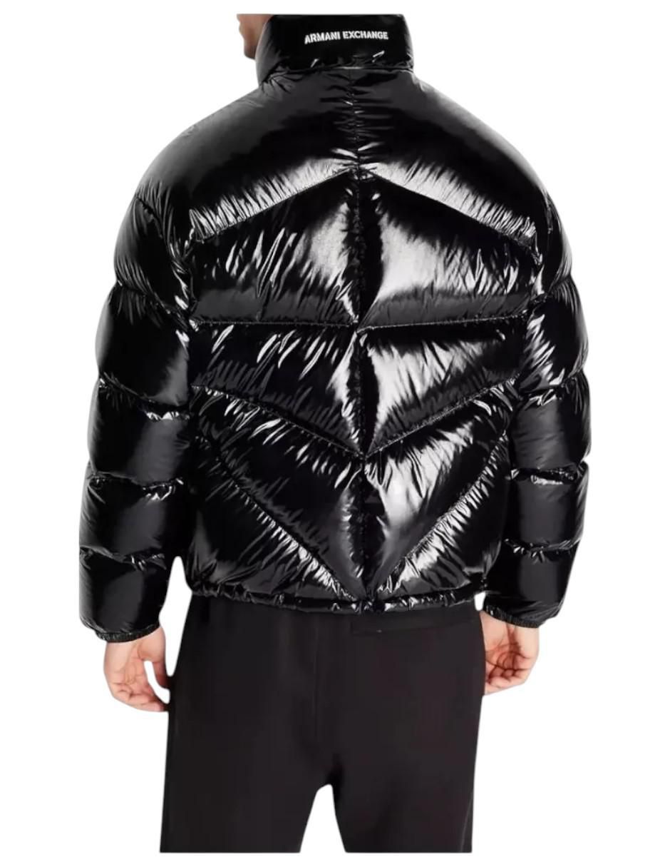 Chamarra acolchada impermeable capitonada para hombre 2