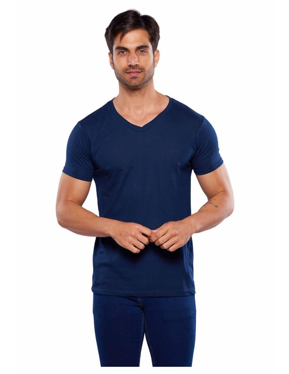 Playera cuello v para hombre Playera cuello v para hombre