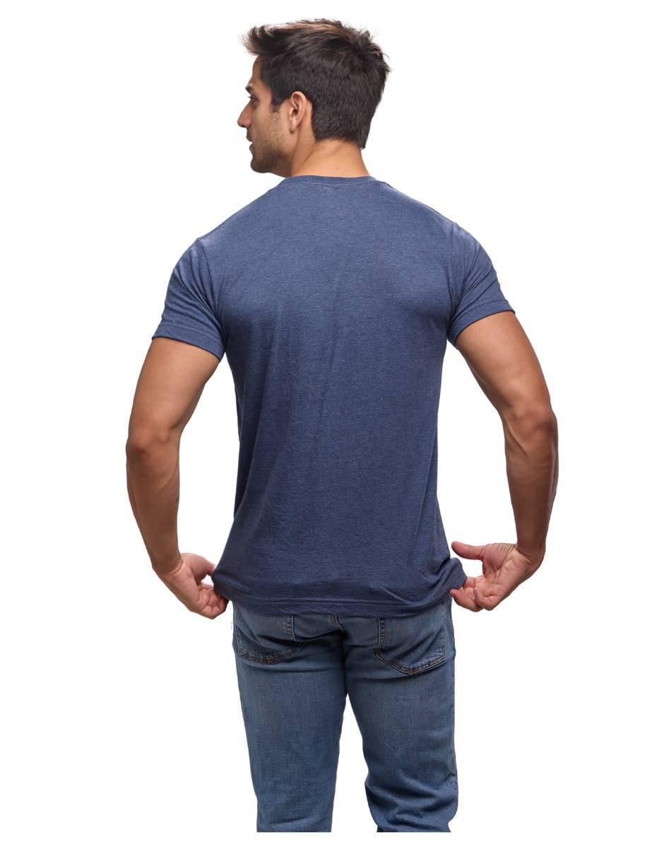 Playera cuello v para hombre 5