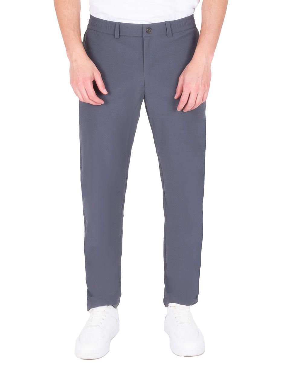 "pantalón" casual regular regular generra "de" poliéster "para hombre"