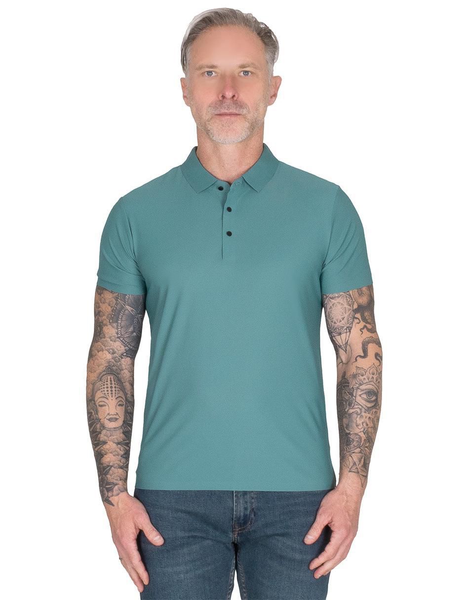 Playera tipo polo para hombre