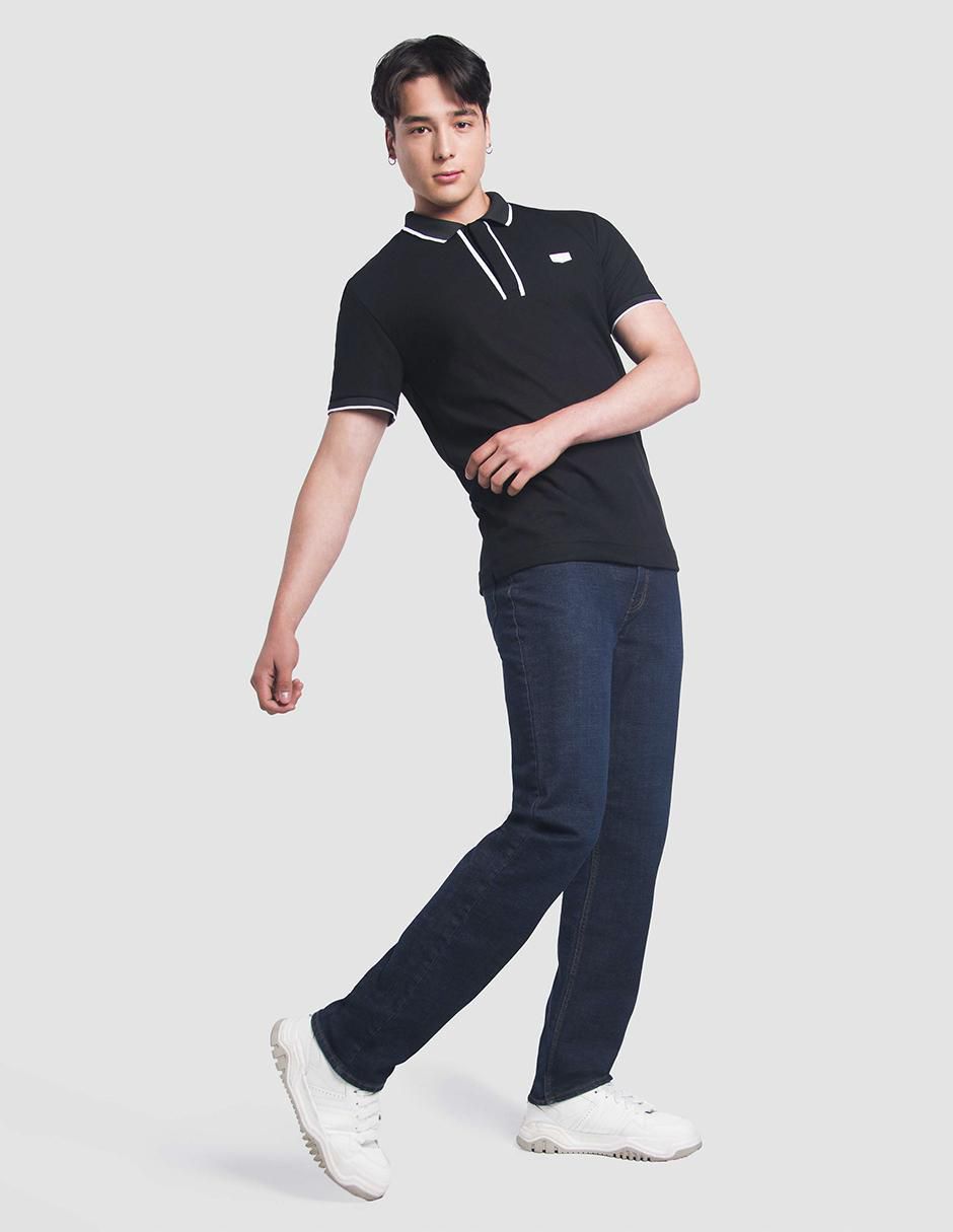 Jeans straight Power lavado obscuro para hombre 6