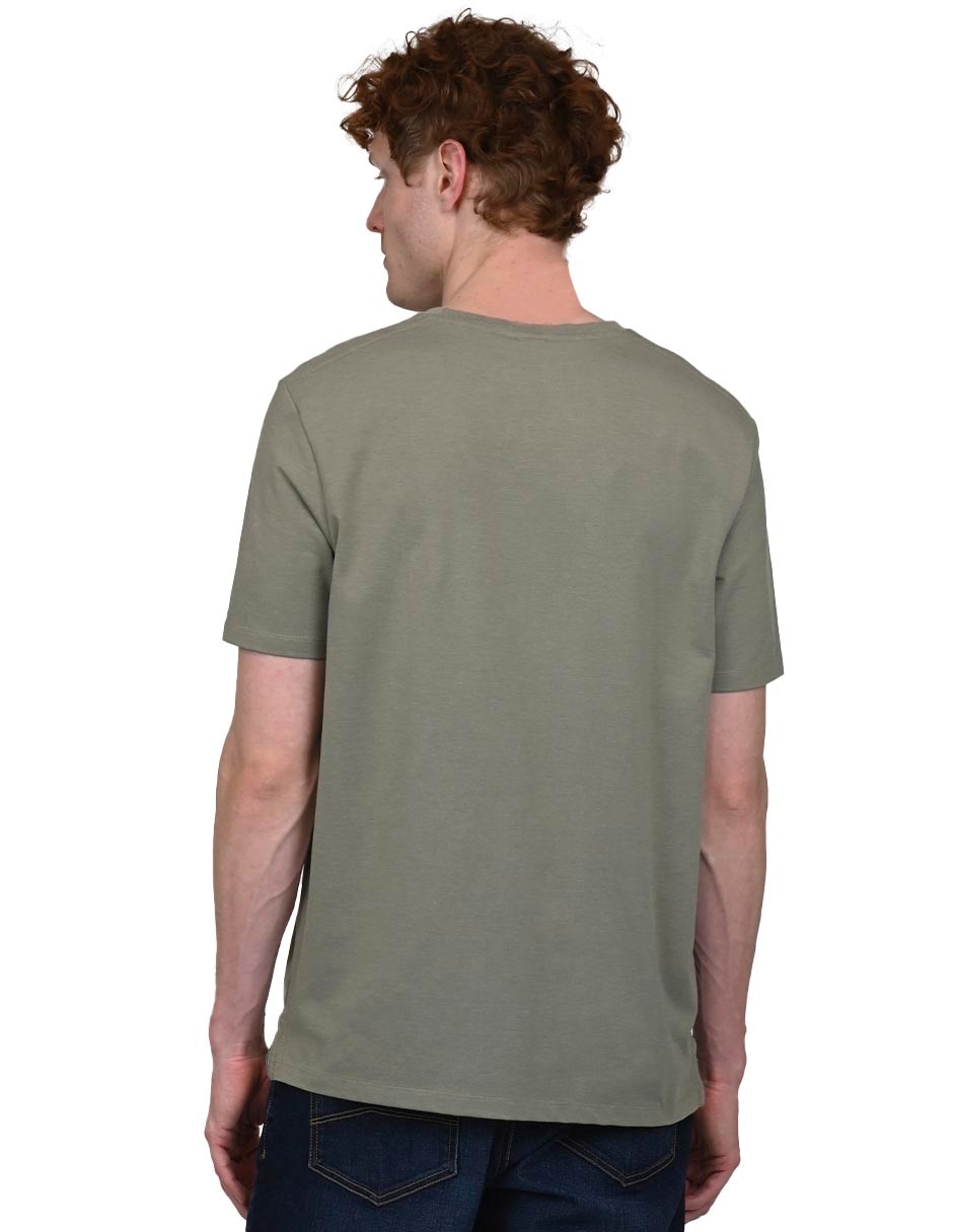 PLAYERA FERRIONI M274, CH, VERDE OLIVO