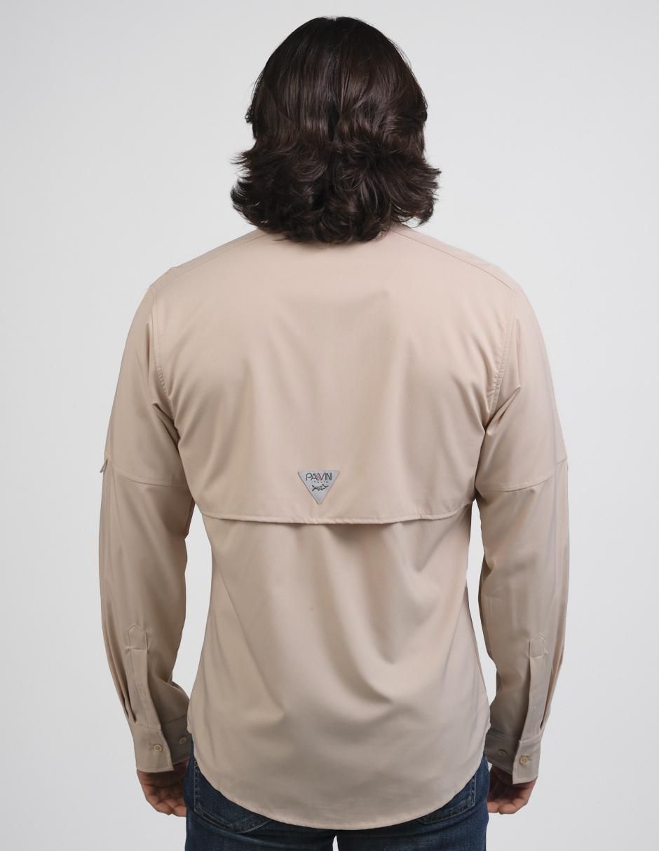 "camisa/sobrecamisa" casual pavini "de" (si aplica) poliéster y algodón "manga" larga "para hombre"