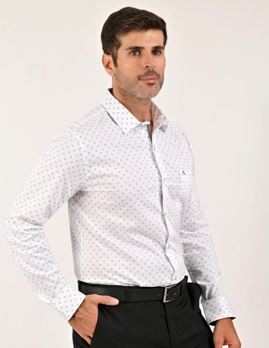 Camisa casual manga larga para hombre 3