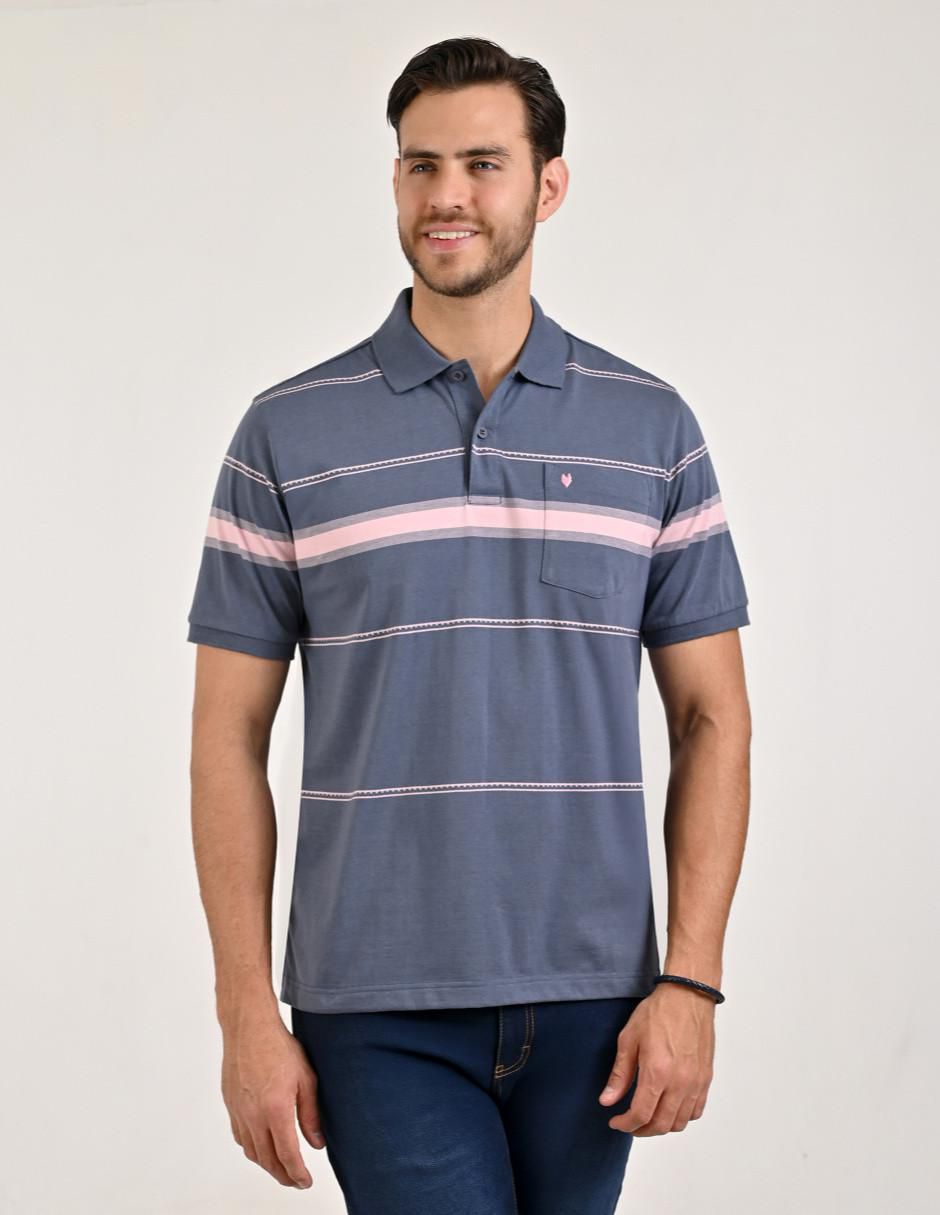 Playera tipo polo para hombre