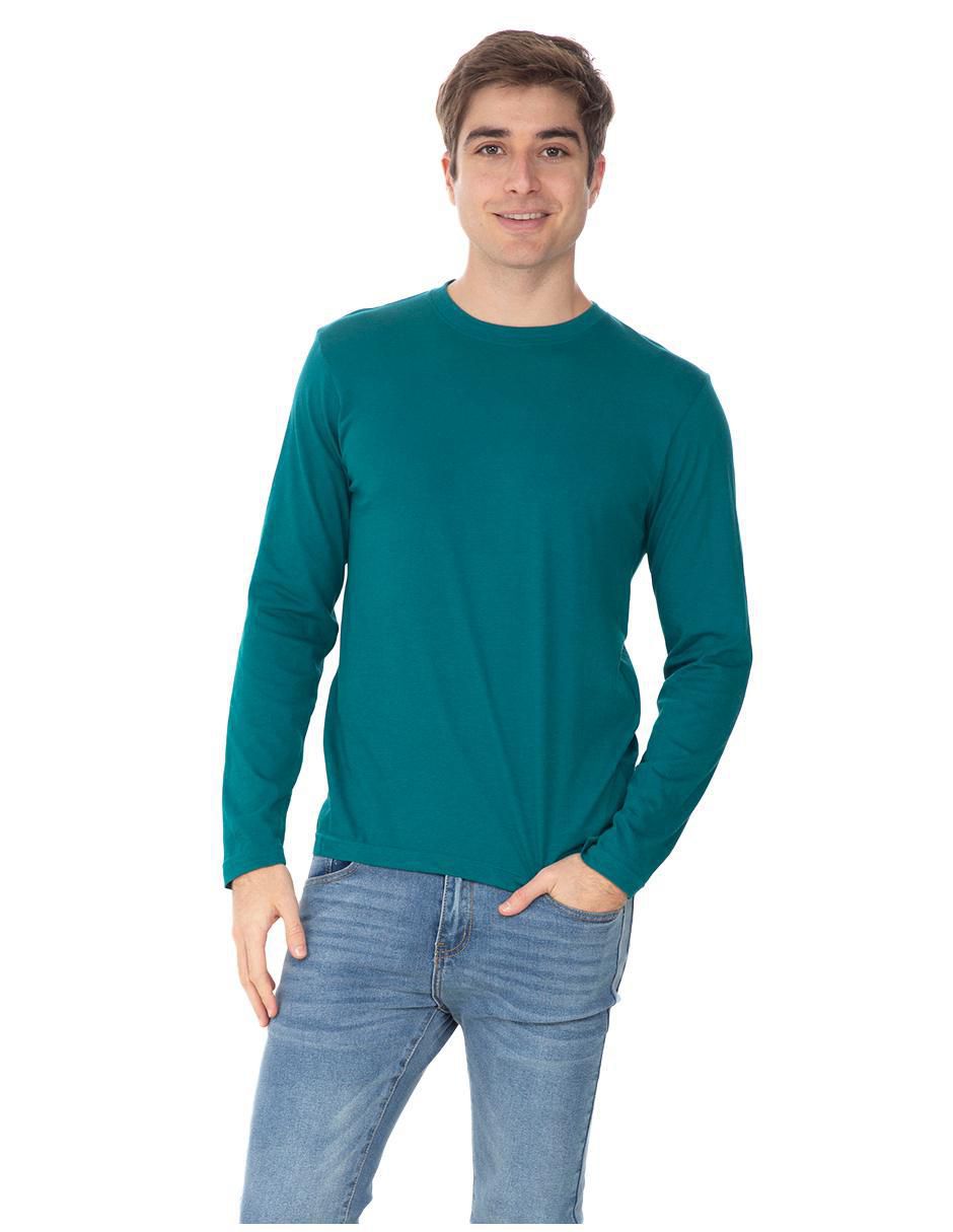 Playera cuello redondo para hombre 2
