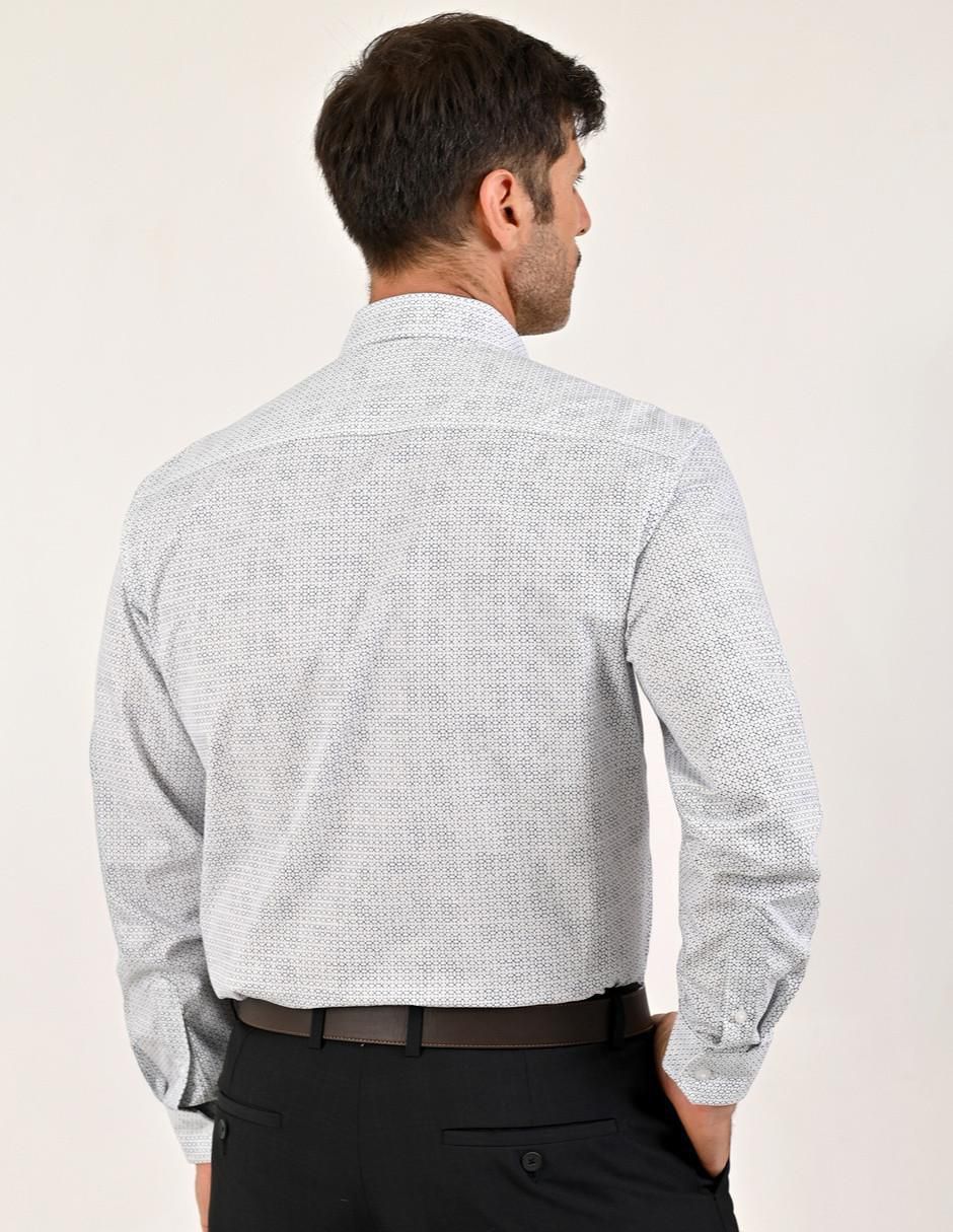 Camisa casual de algodón manga larga para hombre 2