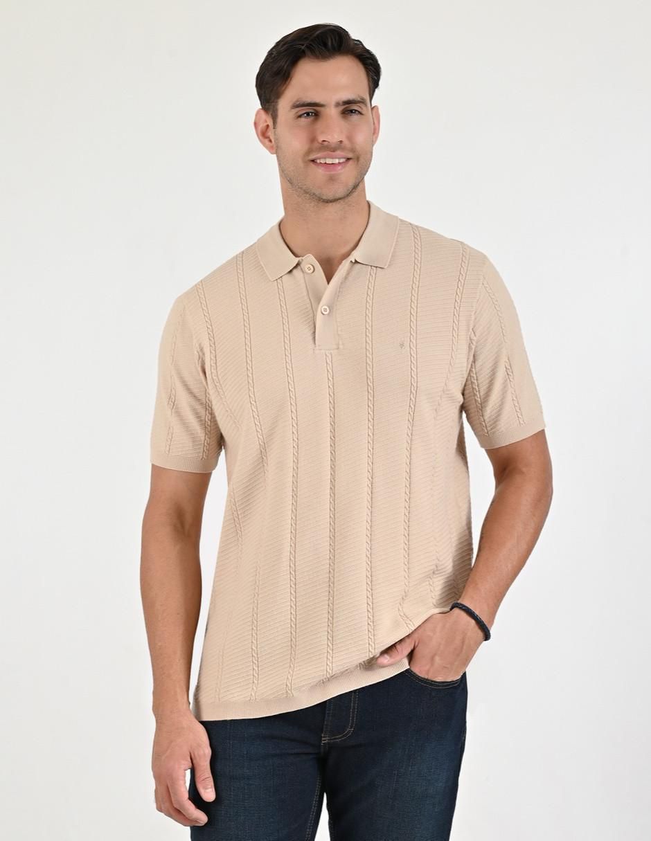 Playera tipo polo para hombre