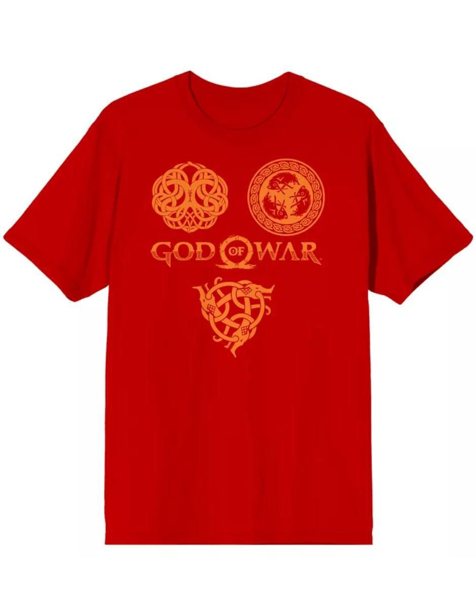 Playera god of war cuello redondo para hombre 2