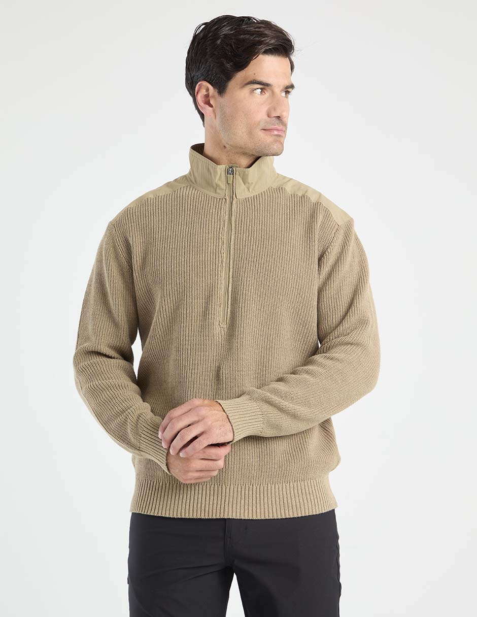 Suéter cuello alto para hombre