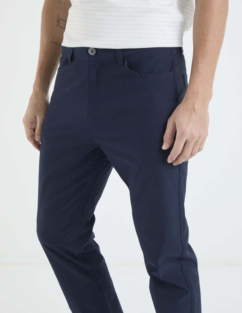 PANTALON BASS OUTD, 42-30, AZUL MARINO