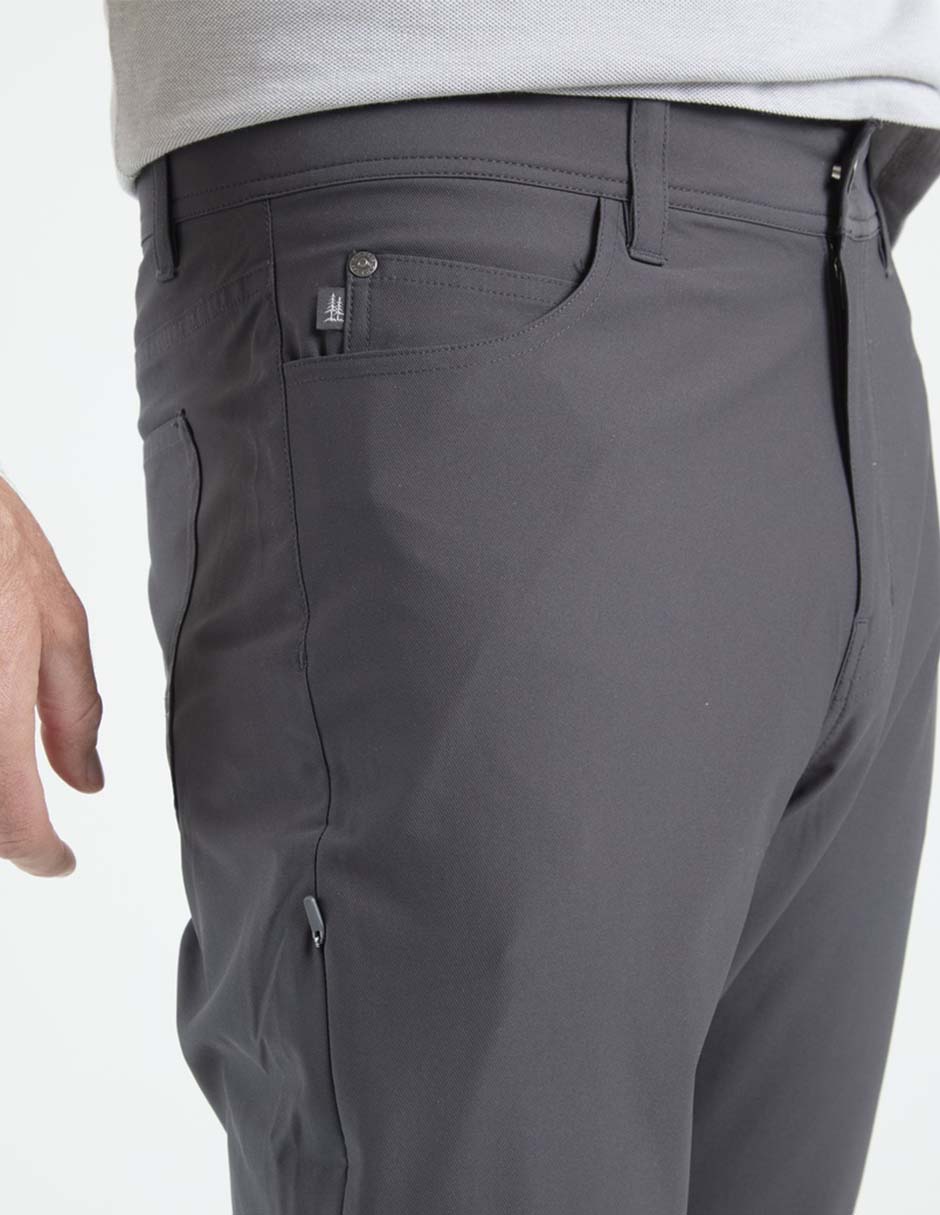 Pantalón casual relaxed straight para hombre 4