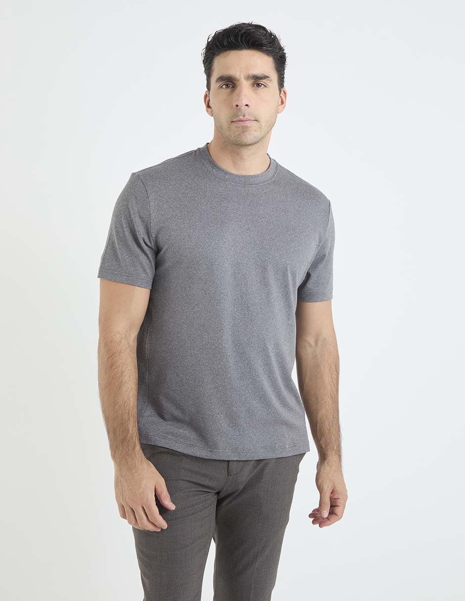 Playera cuello redondo para hombre