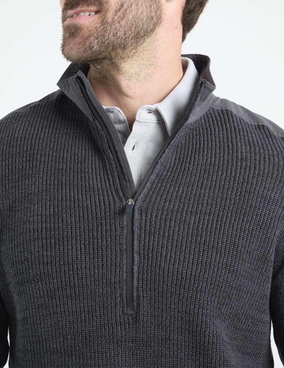 Suéter cuello alto para hombre 4