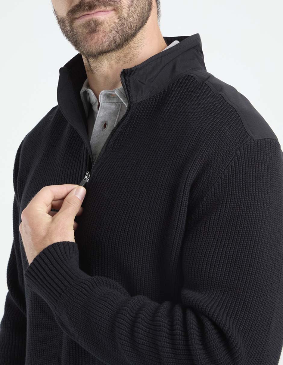 Suéter cuello alto para hombre 4