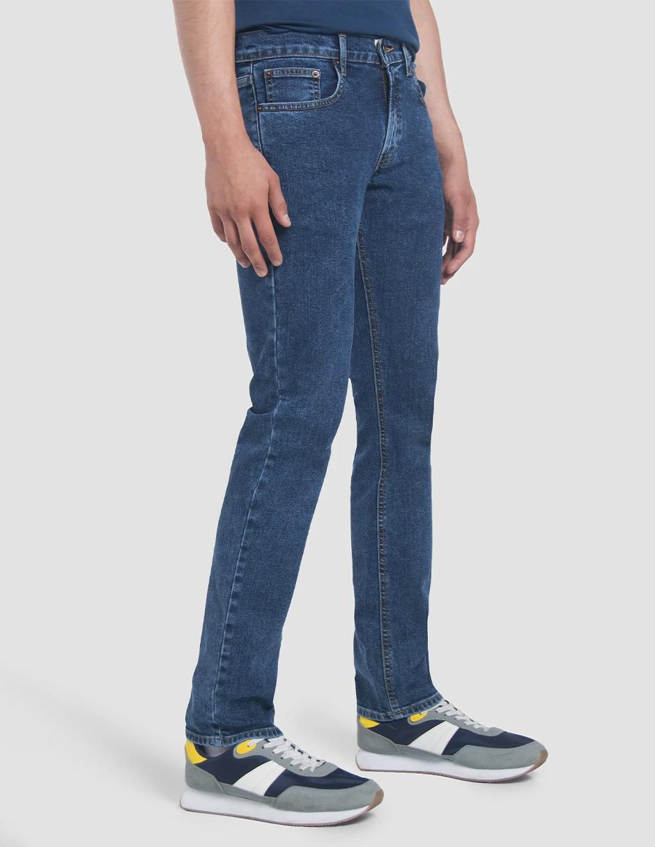 Jeans slim Iron lavado medio para hombre 2