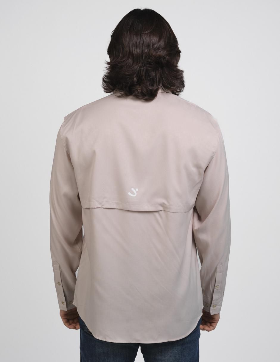 "camisa/sobrecamisa" casual joco "de" (si aplica) poliéster y algodón "manga" larga "para hombre"