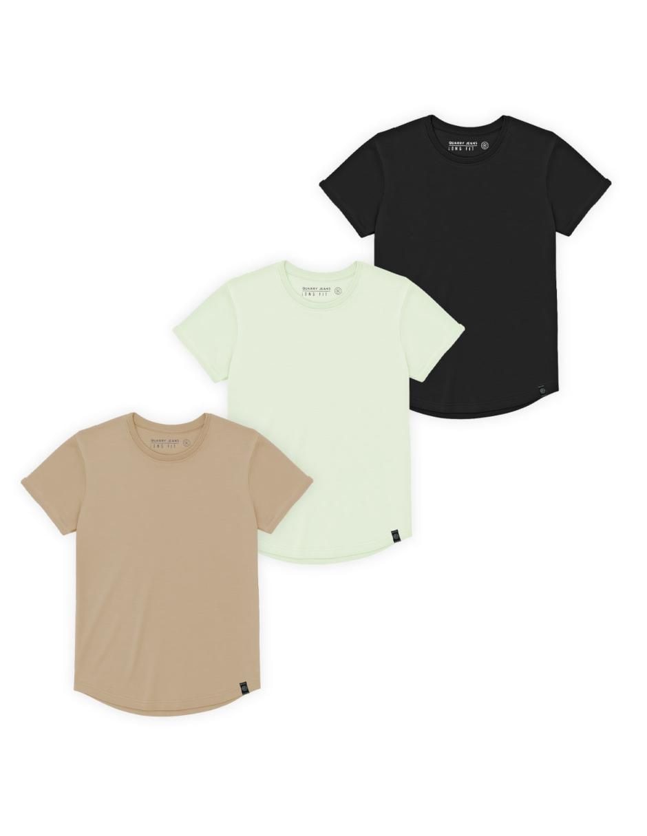 Playera cuello redondo para hombre