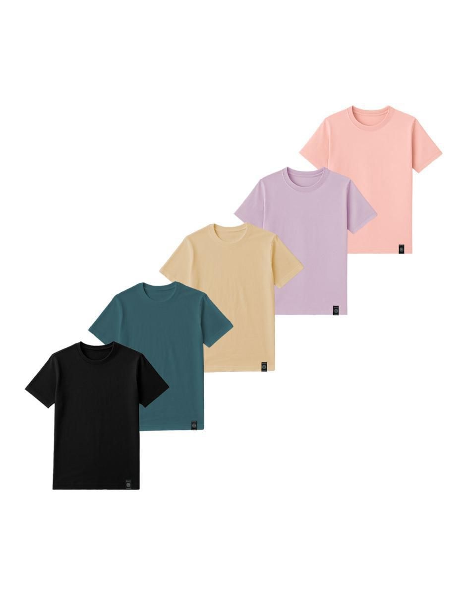 Playera cuello redondo para hombre