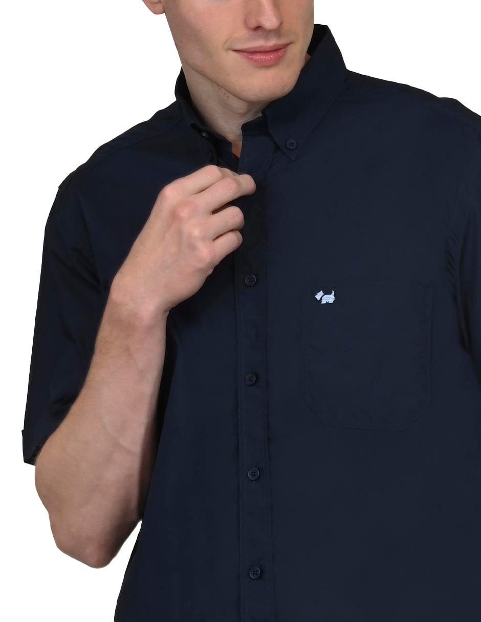 Camisa casual manga corta para hombre 4