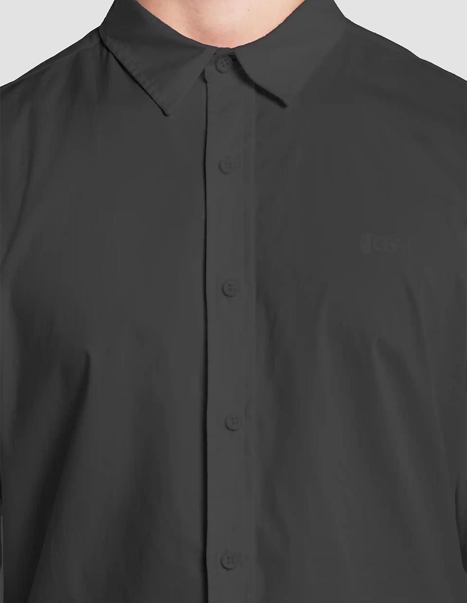 Camisa casual manga larga para hombre 4