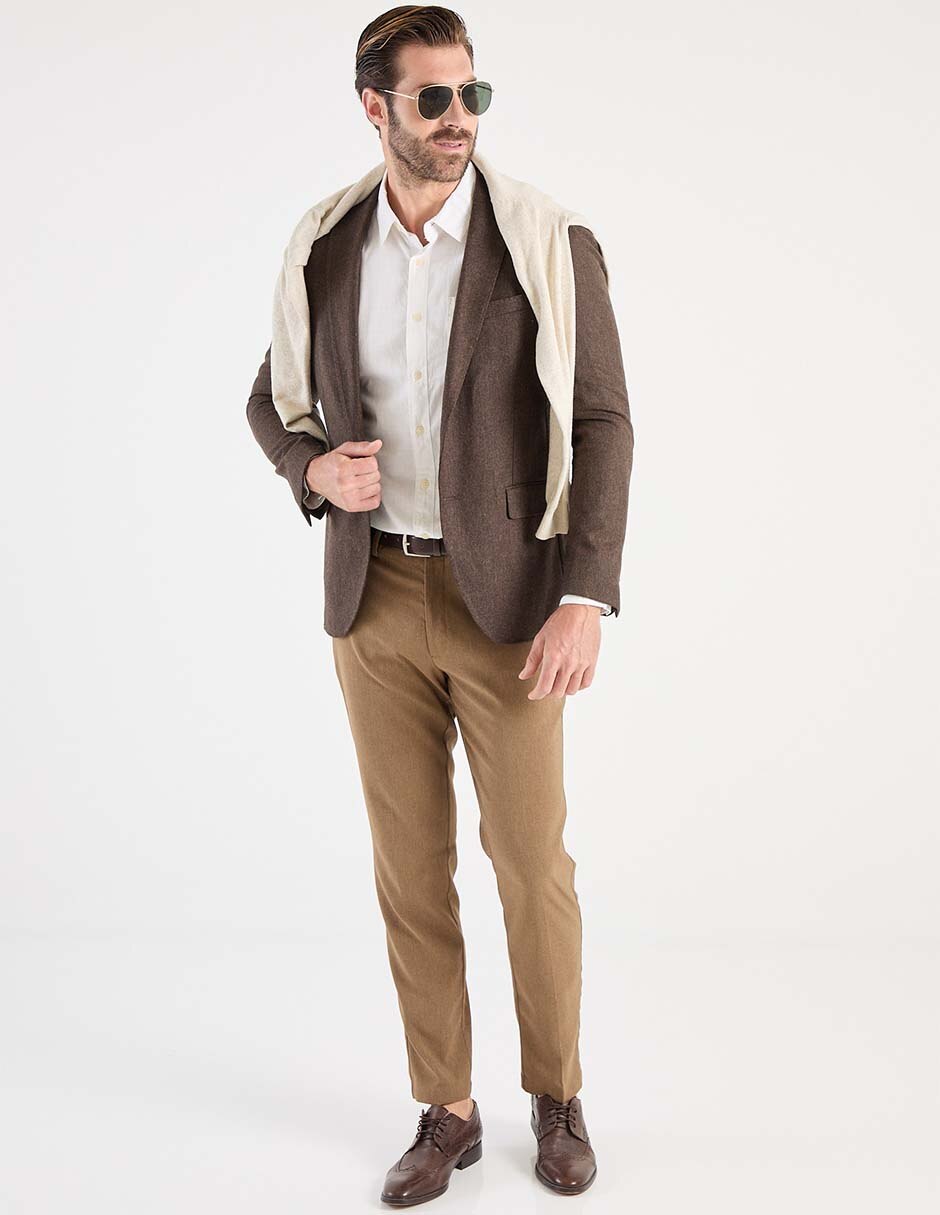Camisa casual de algodón manga larga para hombre 3